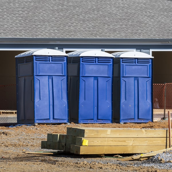 how do you dispose of waste after the porta potties have been emptied in Hayden IN